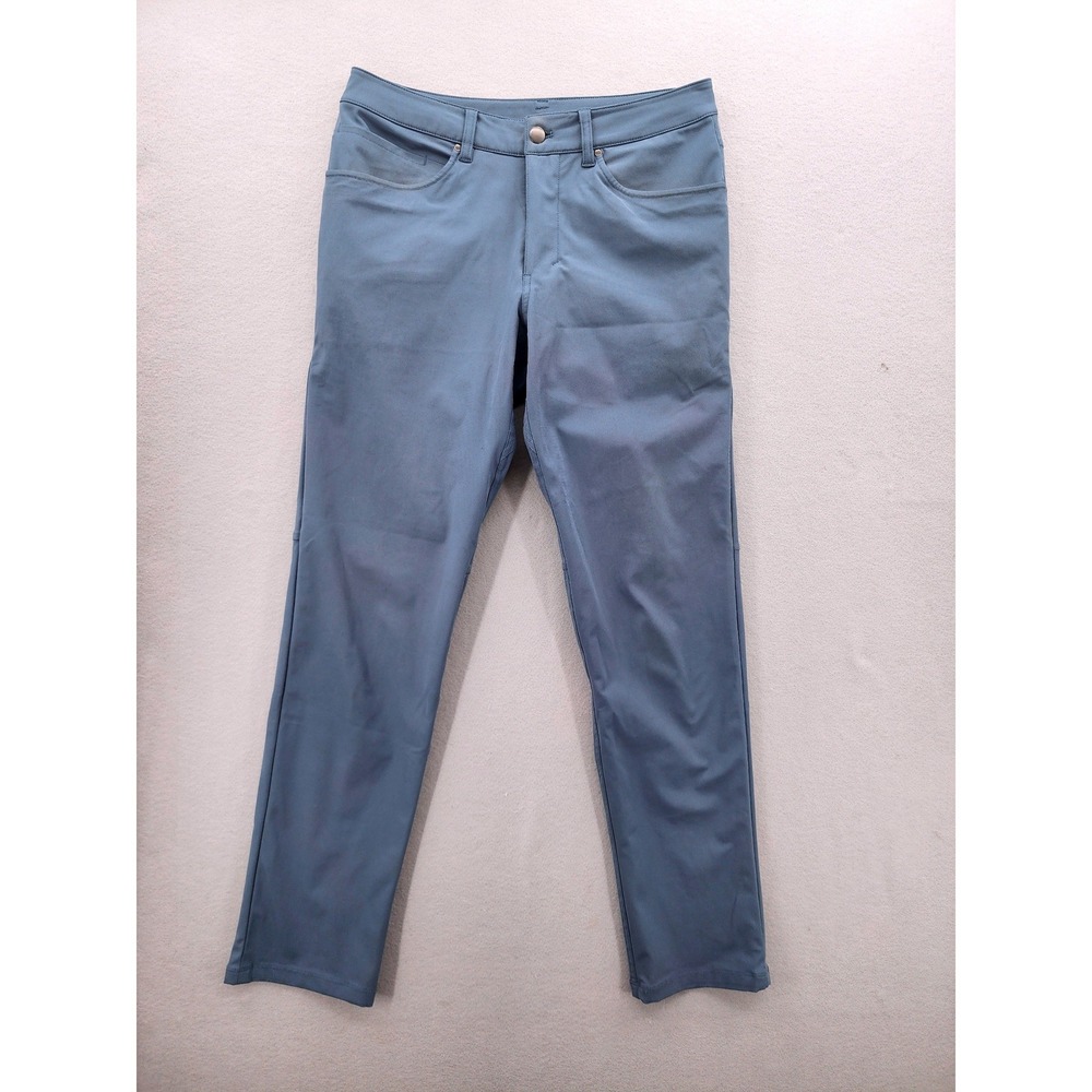 Lululemon ABC Pant Slim Fit 30 Blue Gray Mens 5 Pocket Commuter Trousers NEW